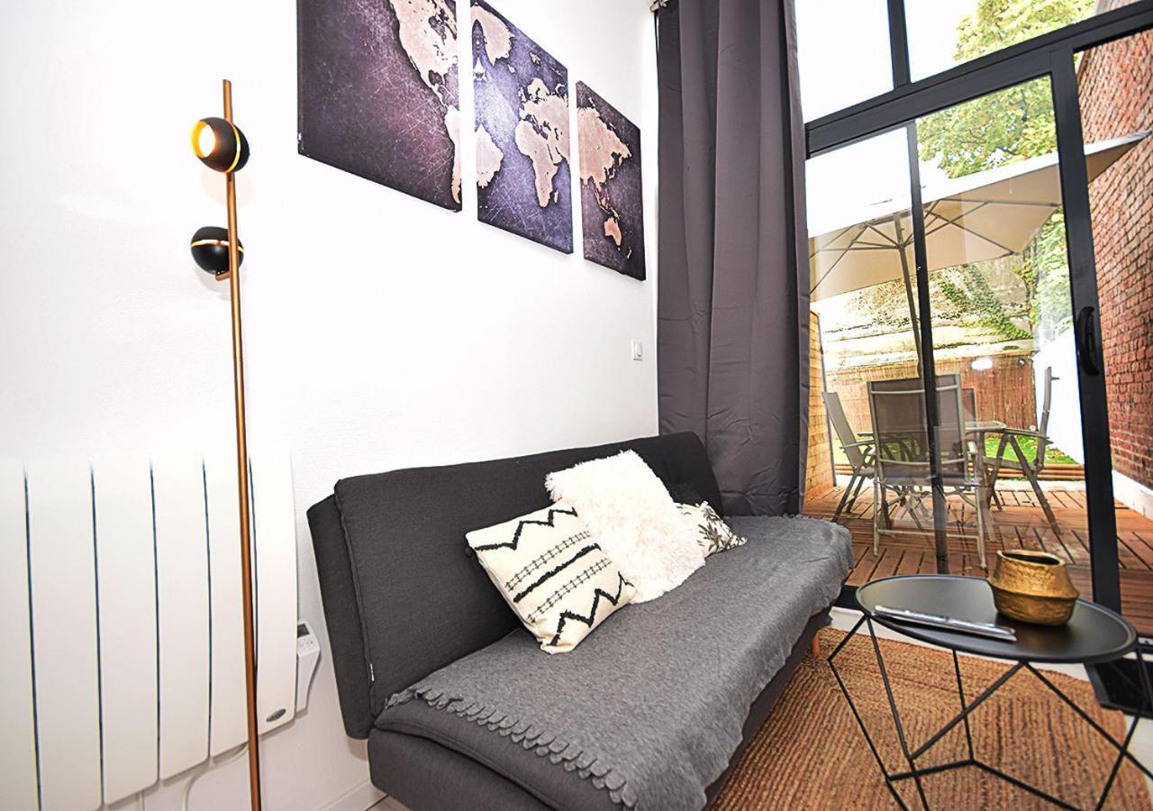 Appartamento Hyper Centre Valenciennes - Wifi - Terrasse - Tramway - Lerelaisdodile2 Esterno foto